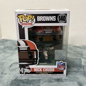 Cleveland Browns RB #24 Nick Chubb POP! Figure #140 Funko New